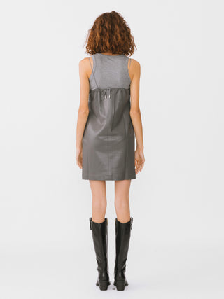 Sleeveless Dress With Cord Straps