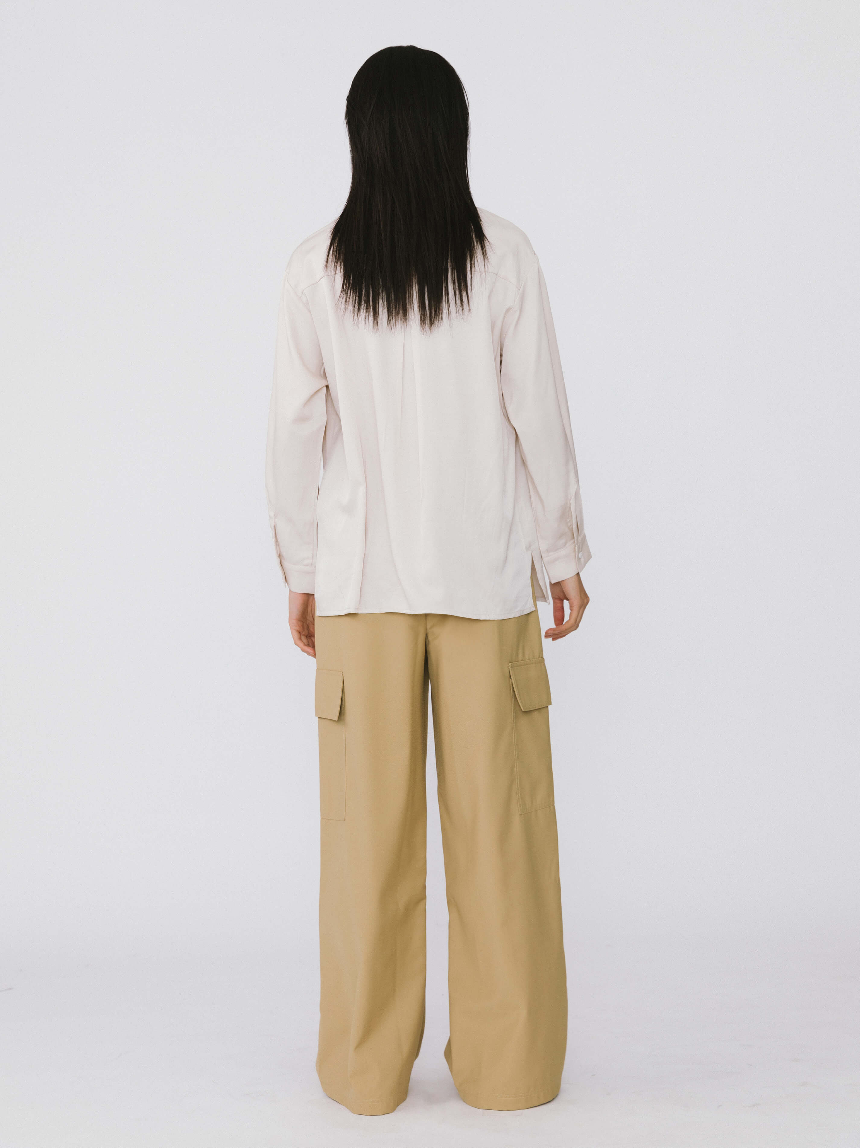 Straight Leg Cargo Trousers-6
