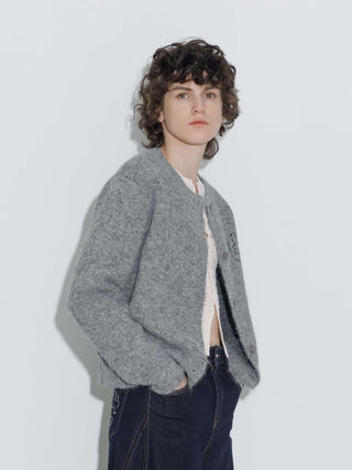 "CUBIC WINE CLUB" Cardigan