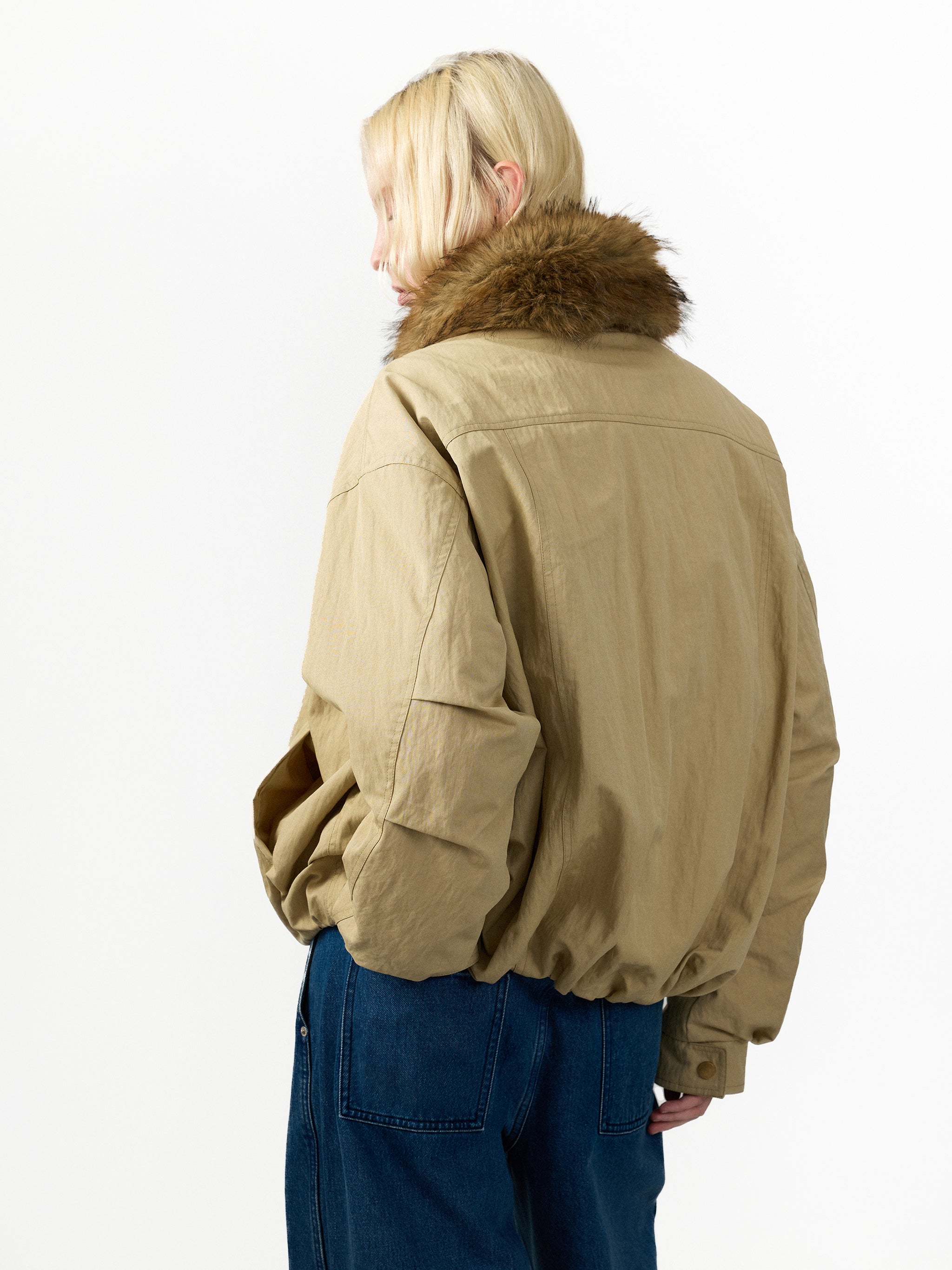CUBIC Utility Oversized Parka Down Jacket-6