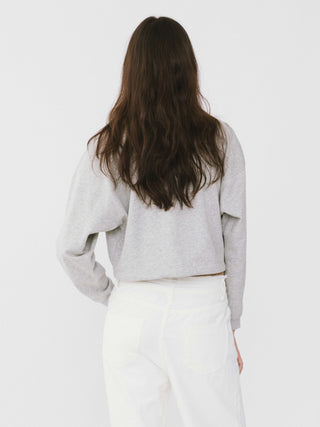 Short Basic Sweatshirt