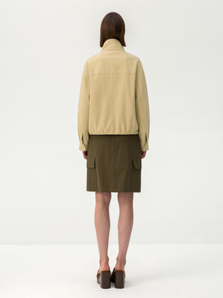 CUBIC Charcoal Cotton Utility Jacket