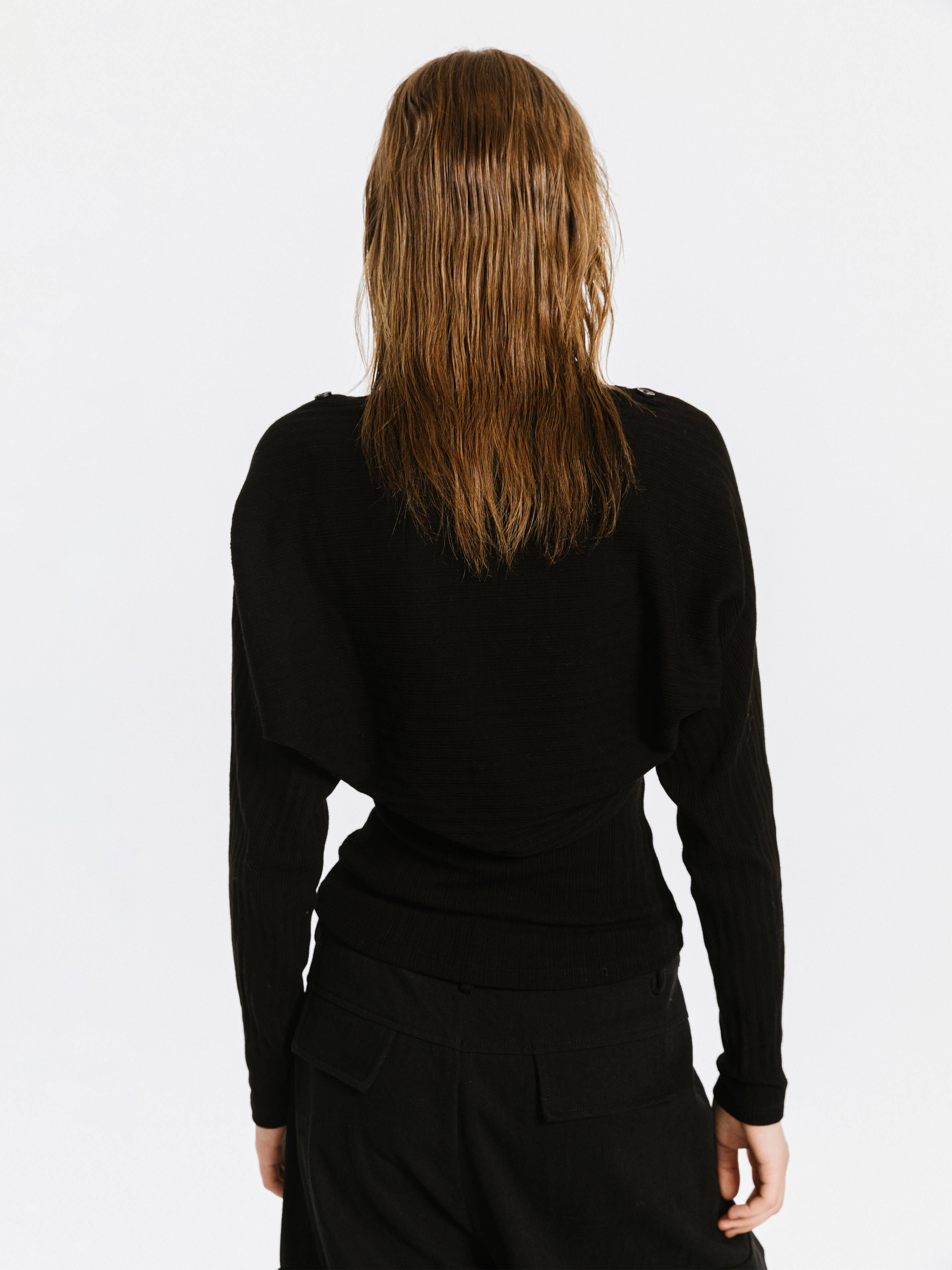 Detachable Knit Long Sleeve Top-6