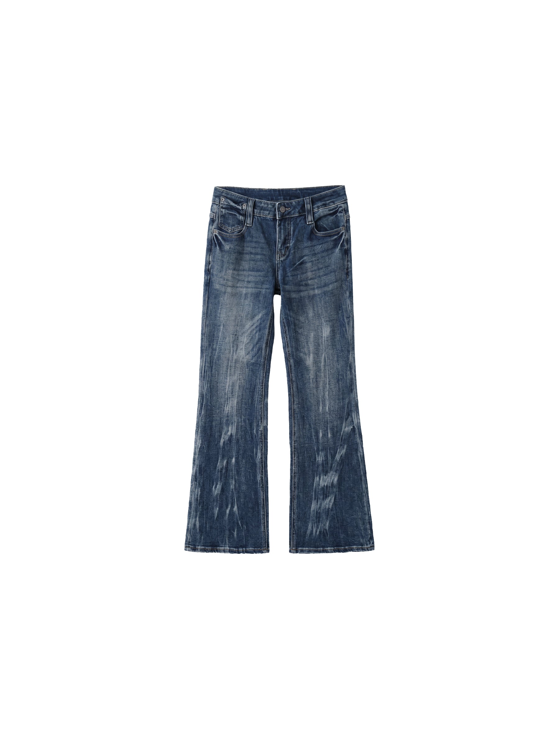 CUBIC  Low-Rise Flare Jeans-7