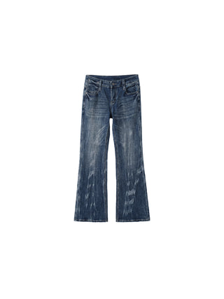 CUBIC  Low-Rise Flare Jeans
