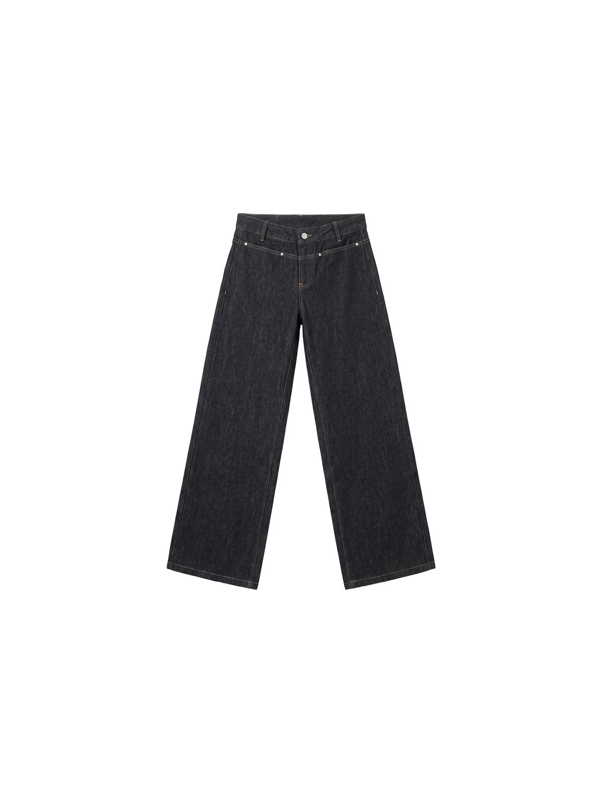 CUBIC High-Rise Wide-Leg Jeans-7
