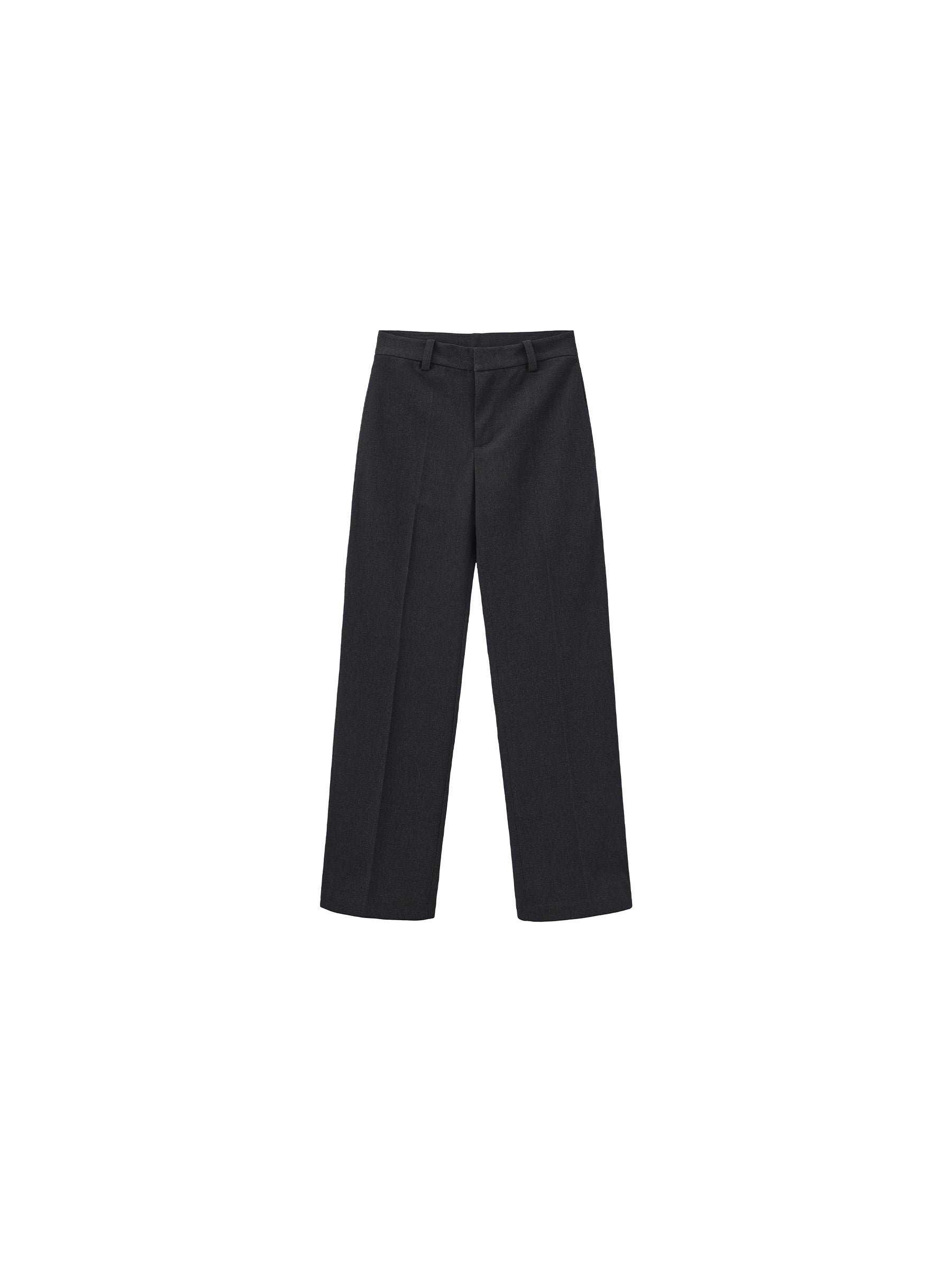 CUBIC Straight Leg Casual Suit Trousers-7