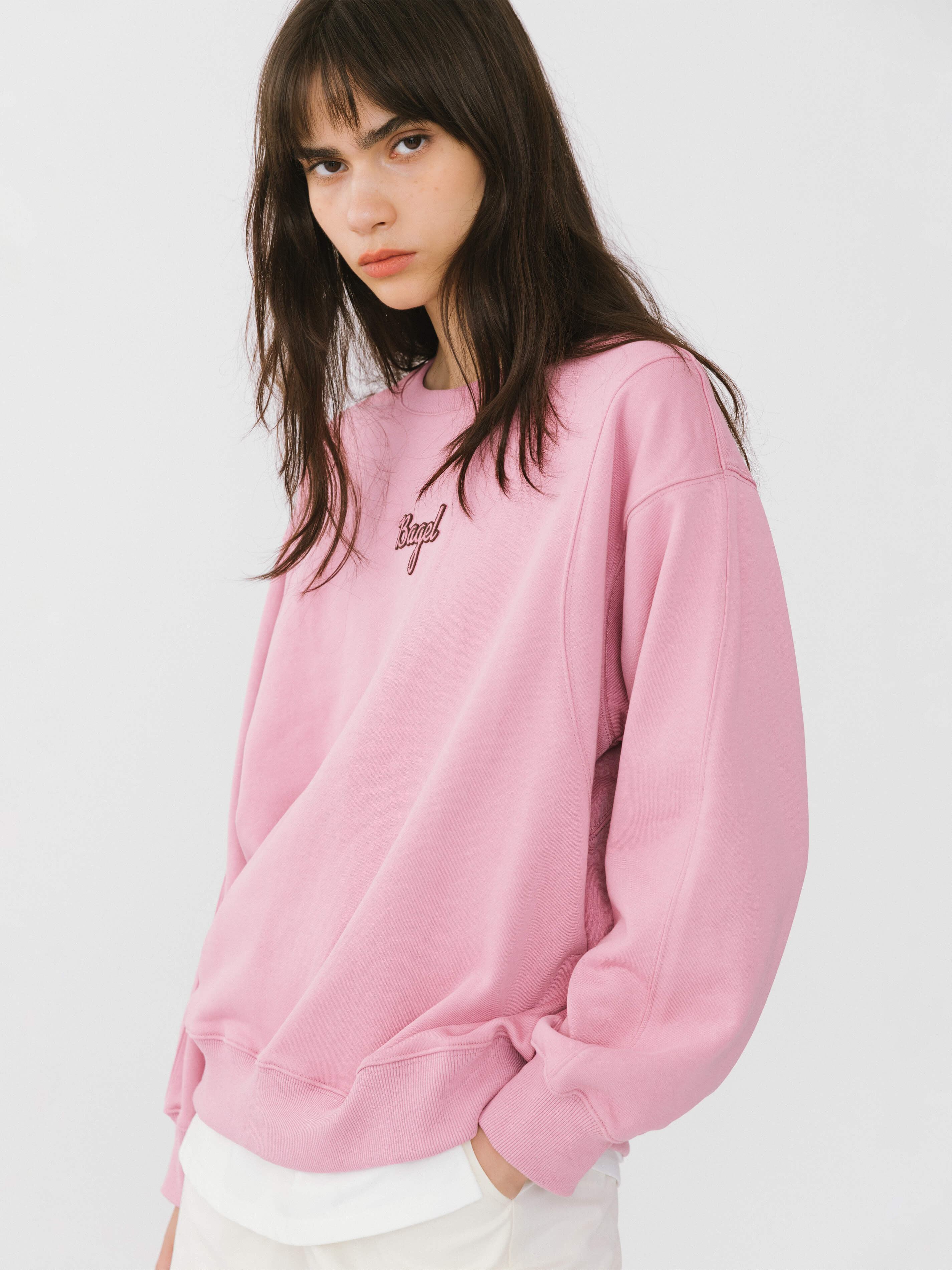 Bagel Oversized Boyfriend Sweater-7