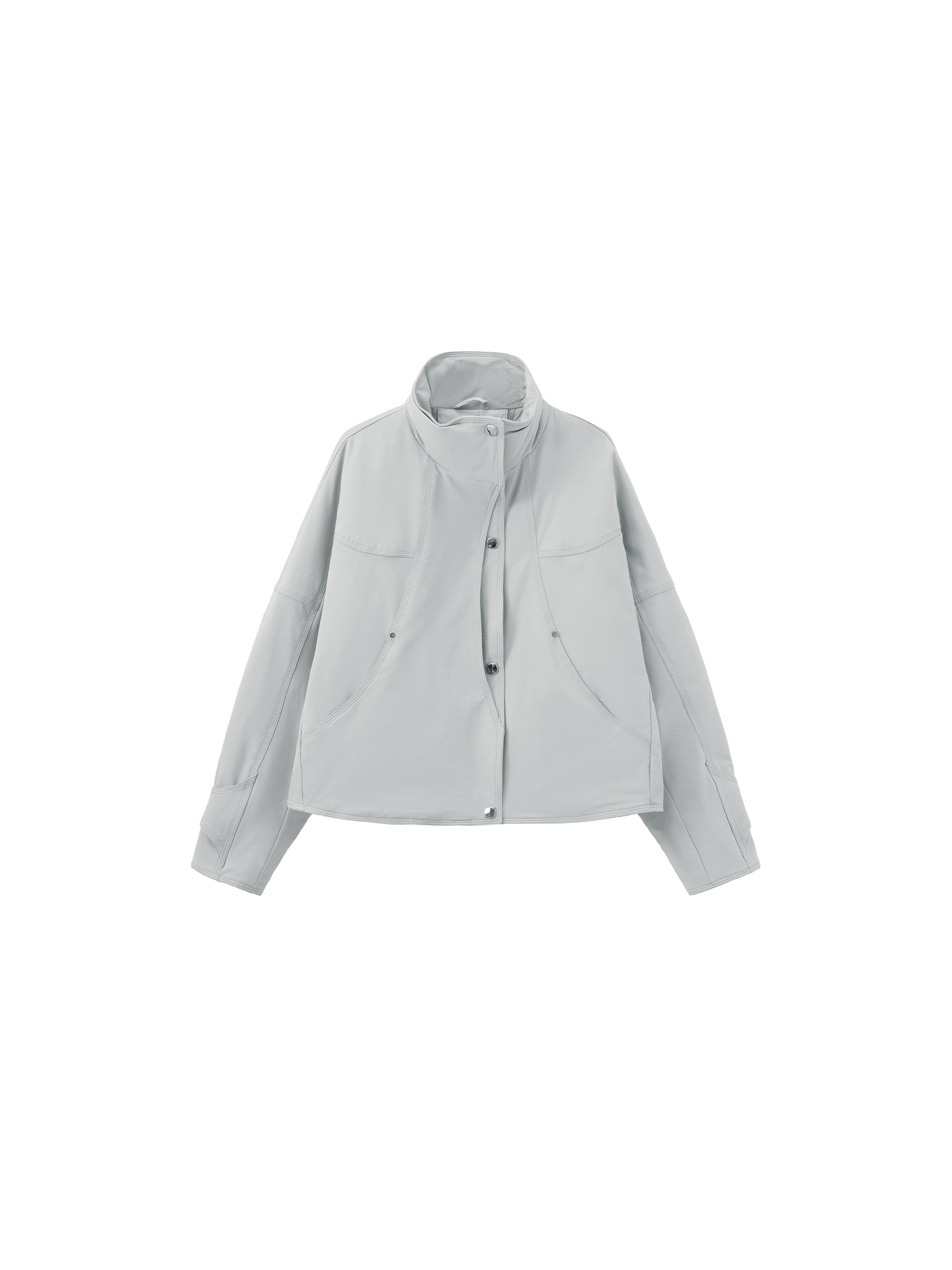Relaxed Utility Drawstring Hem Down Jacket-7