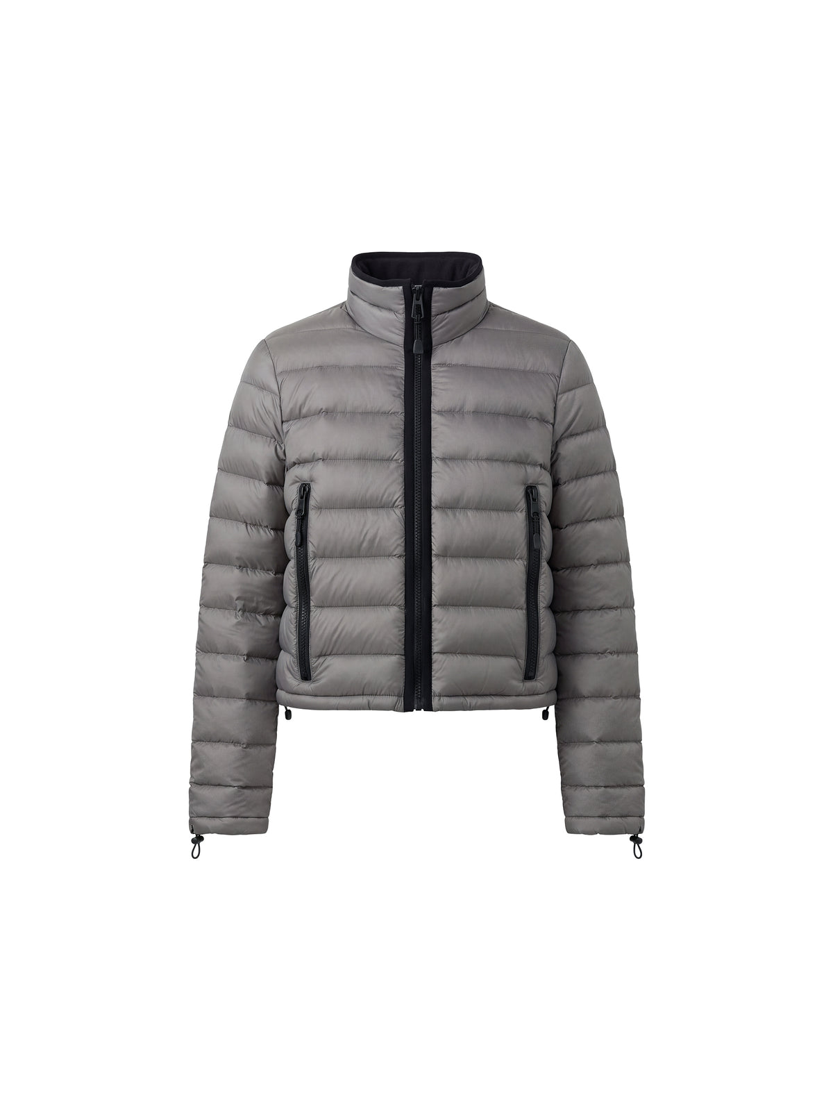 CUBIC Stand‑Collared Short Puffer Jacket-7
