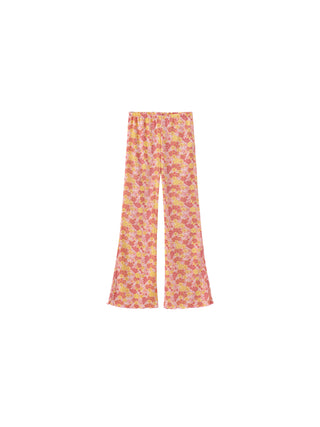 Women Wide Leg Floral Printed Pants