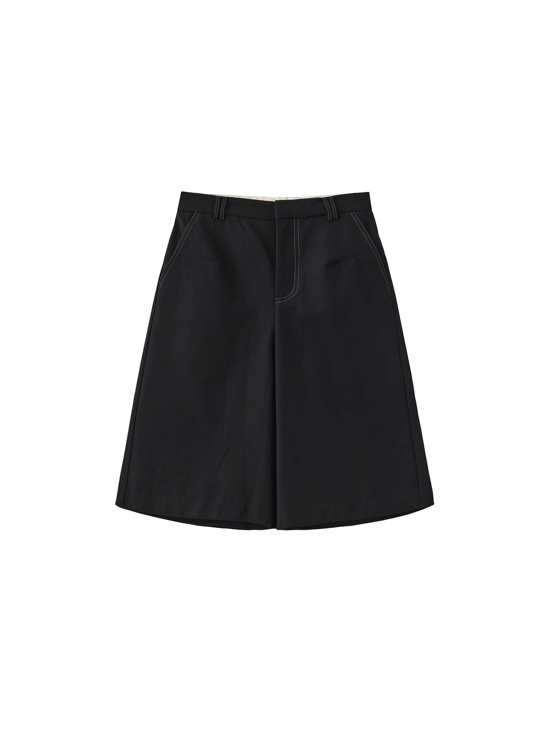 Knee-Length Casual Trousers-8