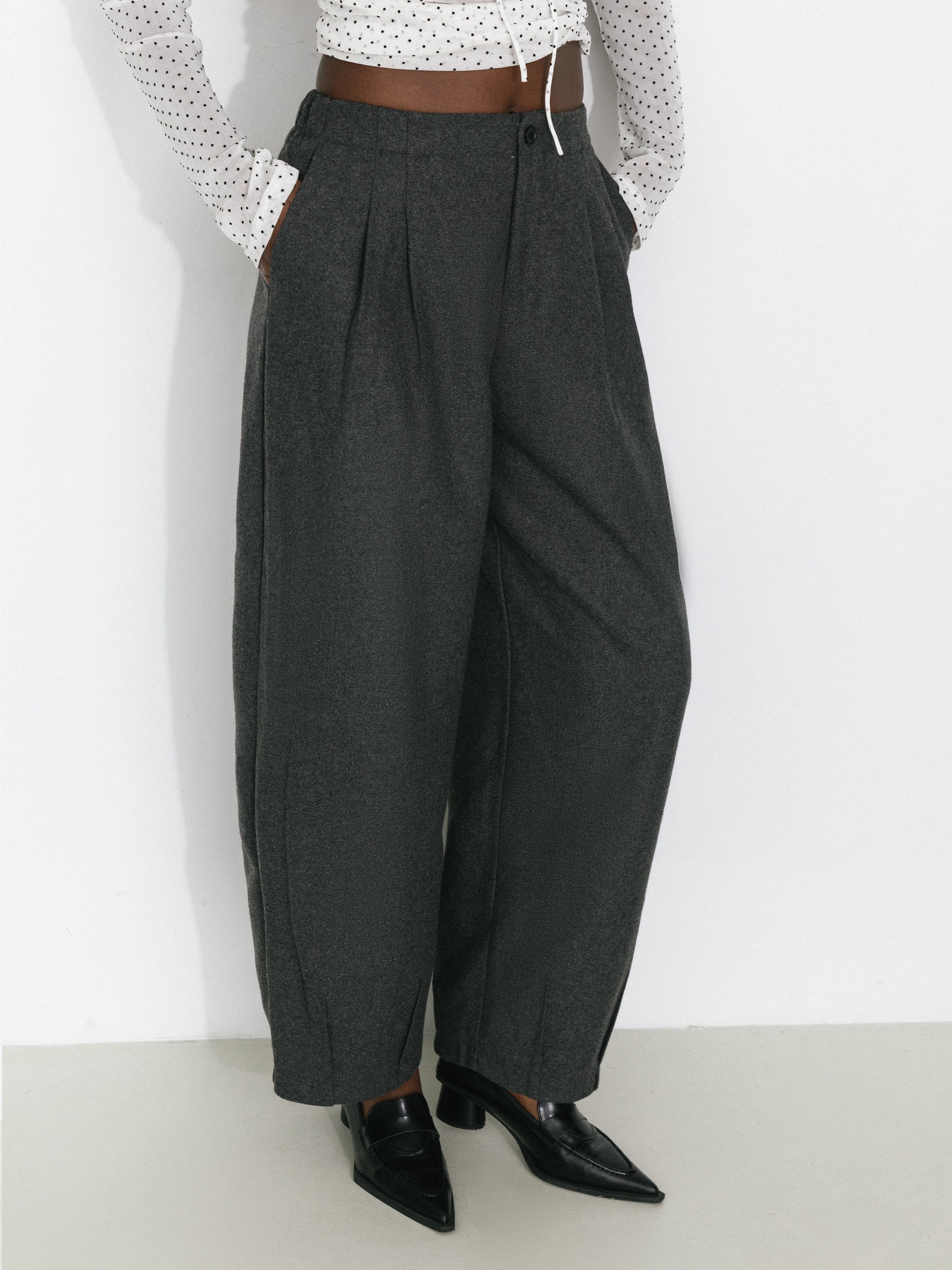 Retro Loose Casual Sweatpants-7