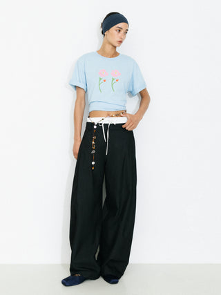 Oversized Flowers T-shirt
