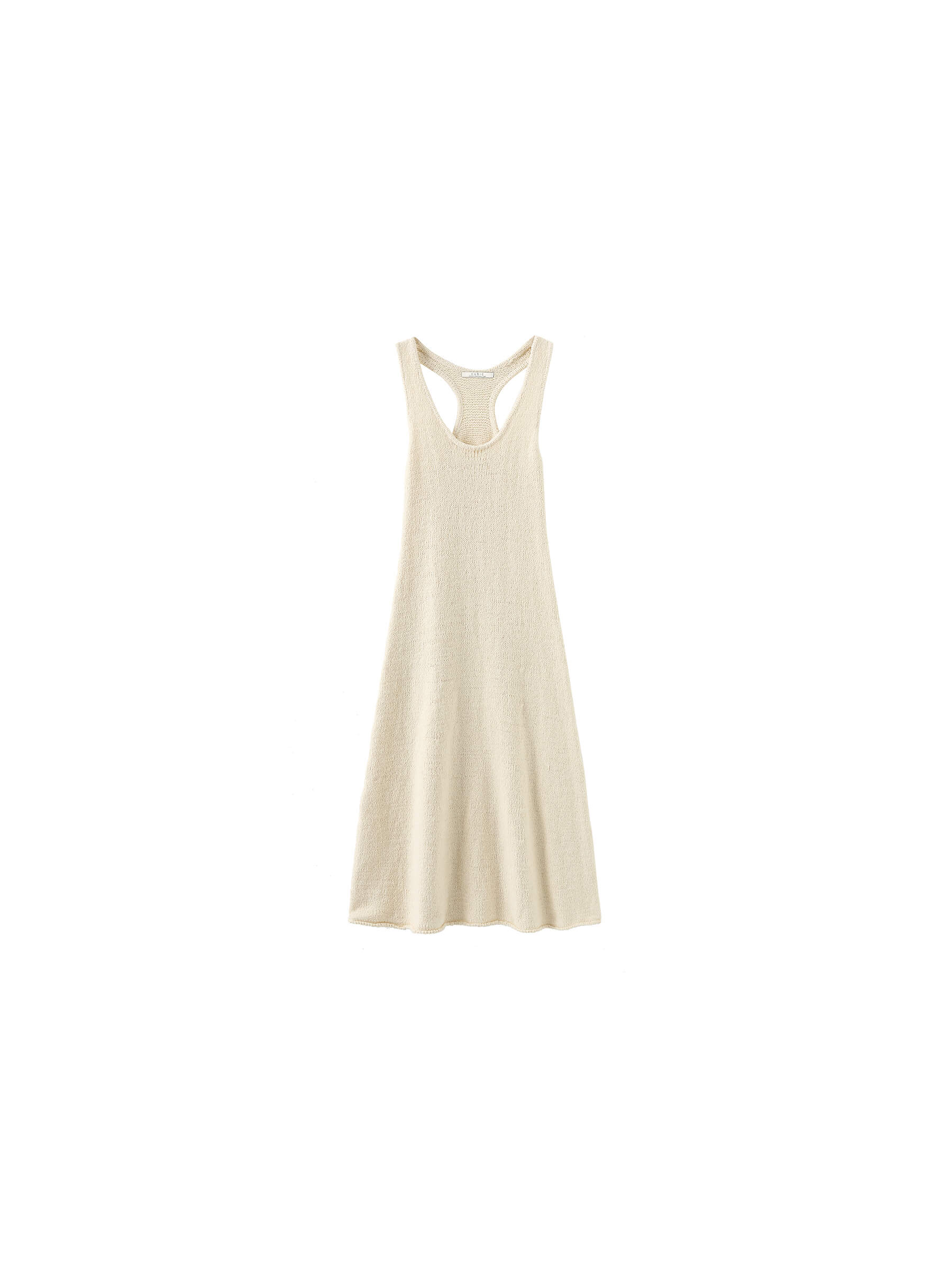 Fitted Maxi Dress with Cotton Blend-6