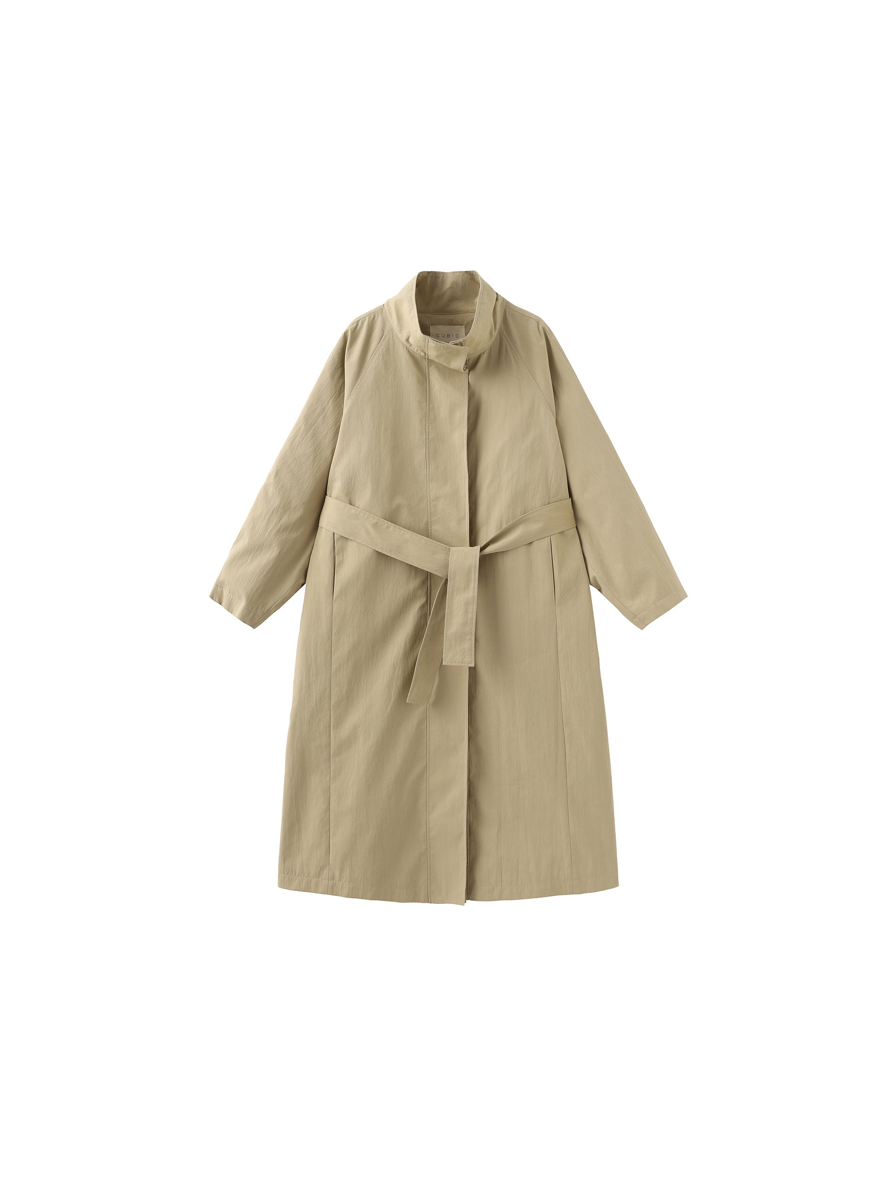 Single Breasted Trench Coat-7