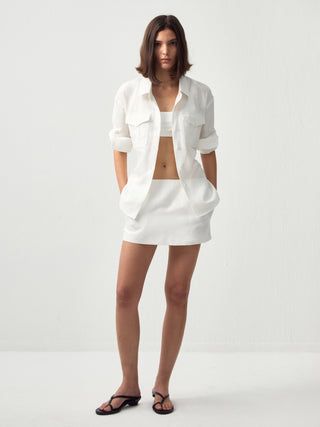 CUBIC Gradient Check Layered Skort