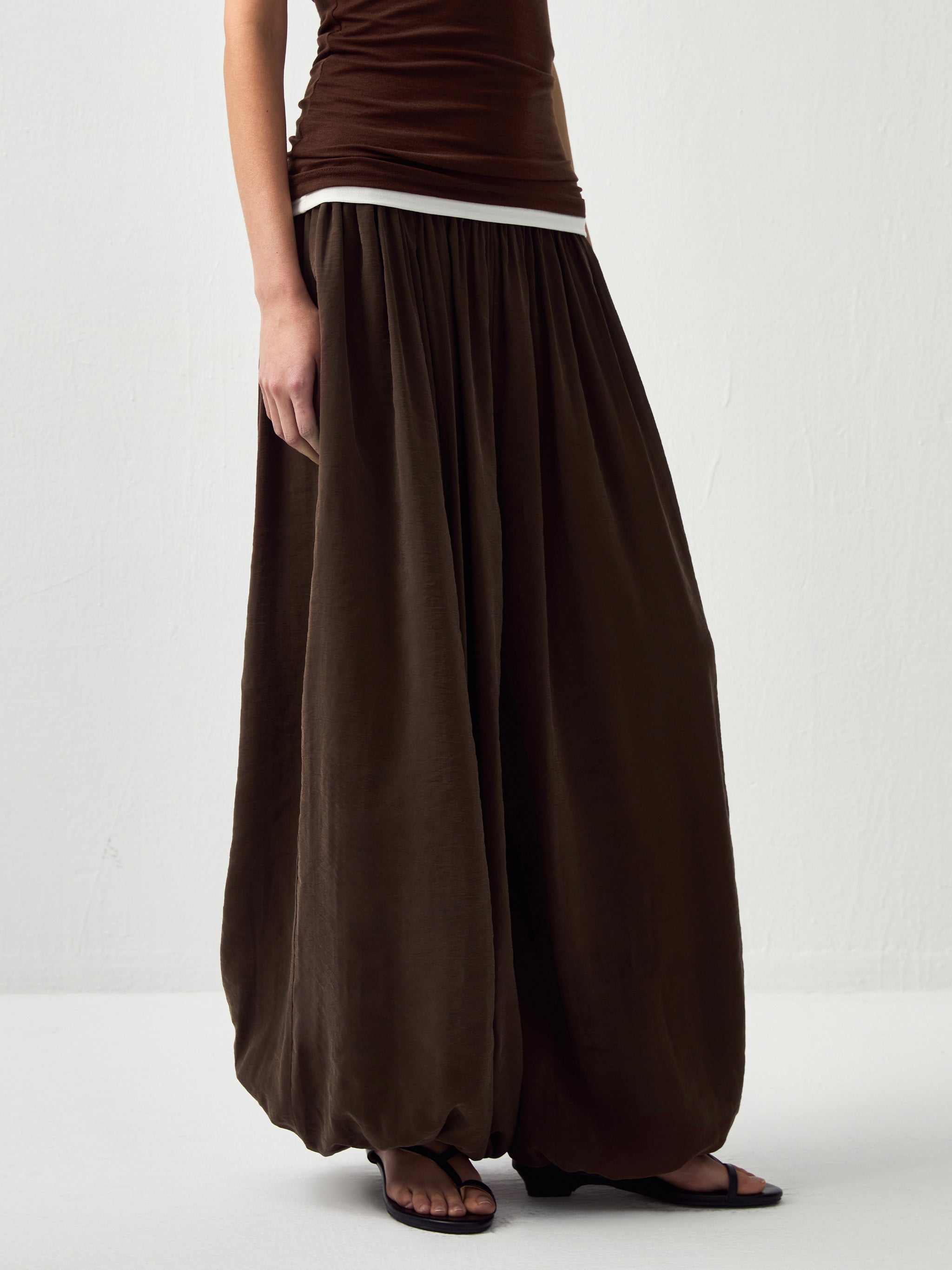 CUBIC Pleated Lantern Pants-7