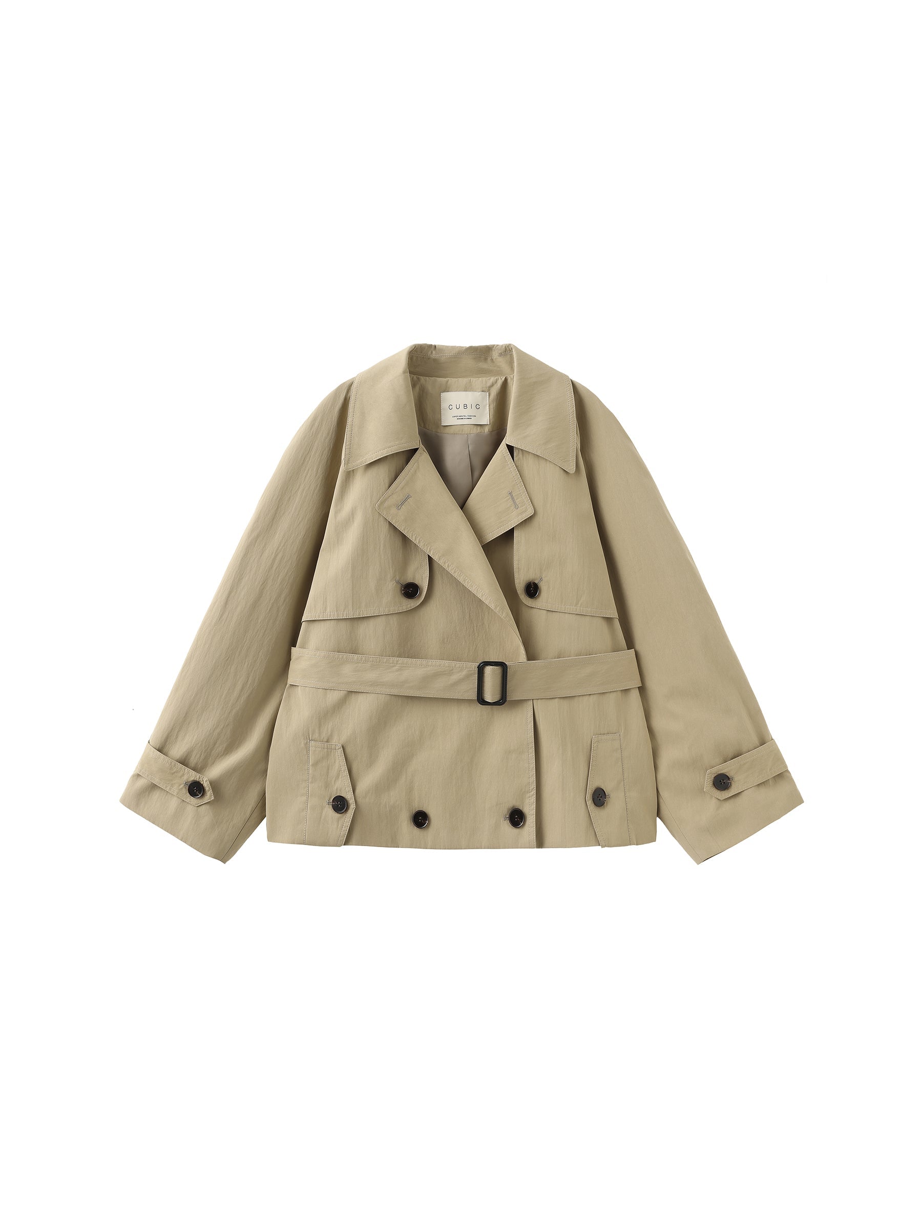 Short Hunting Trench Coat-7