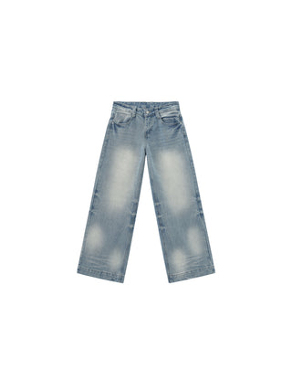 CUBIC Vintage Low-Rise Wide-Leg Jeans