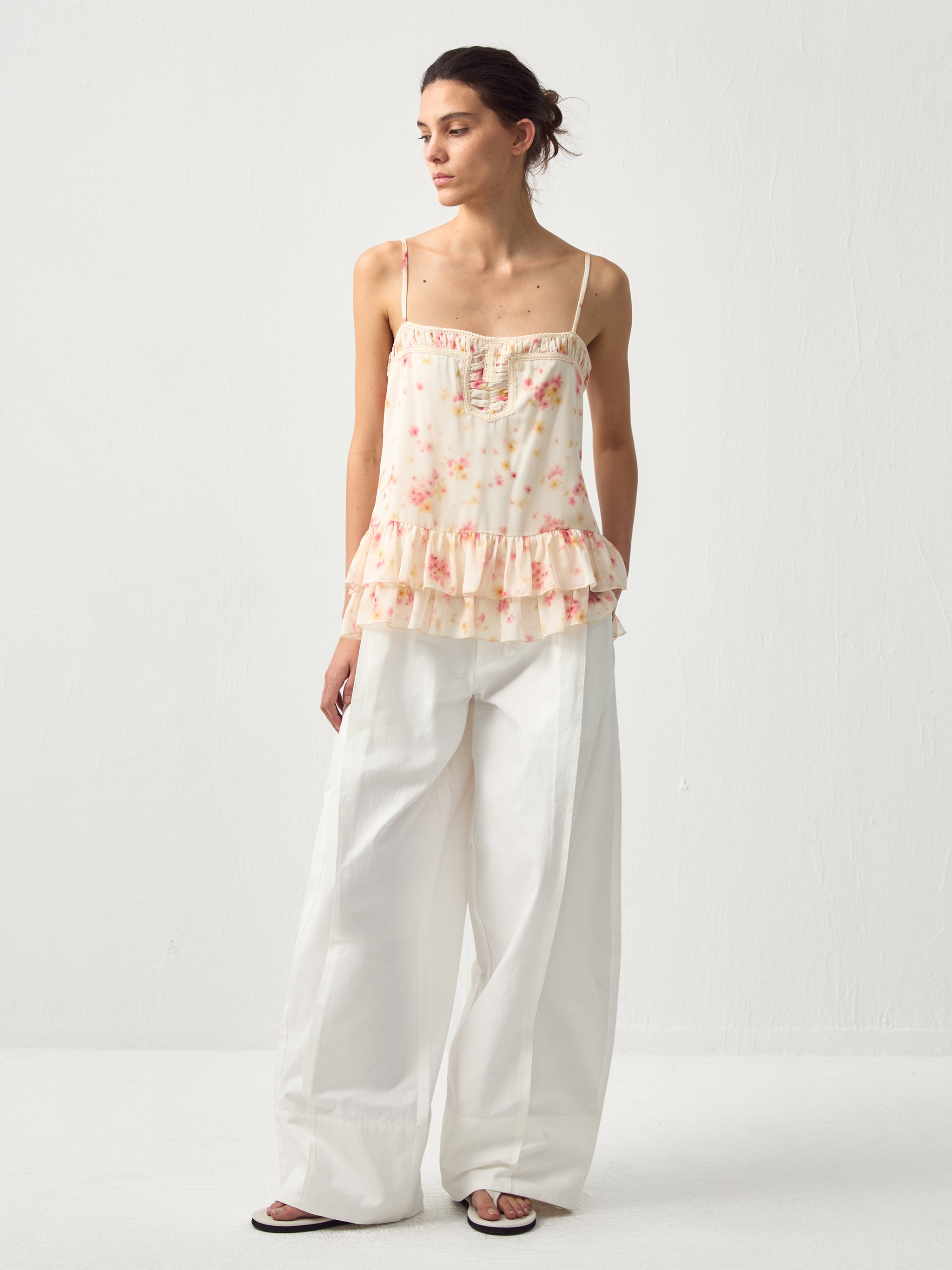 CUBIC Casual Wide-Leg Trousers-7