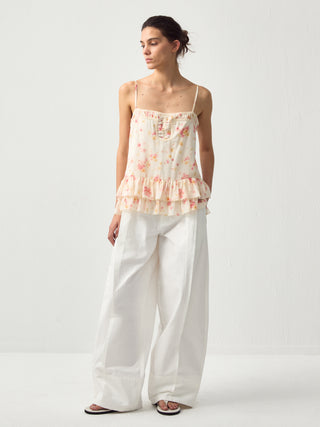CUBIC Casual Wide-Leg Trousers