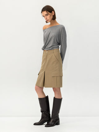 CUBIC Cargo Pleated Skirt
