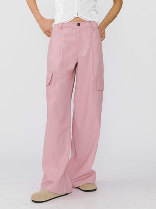 Straight Leg Cargo Trousers