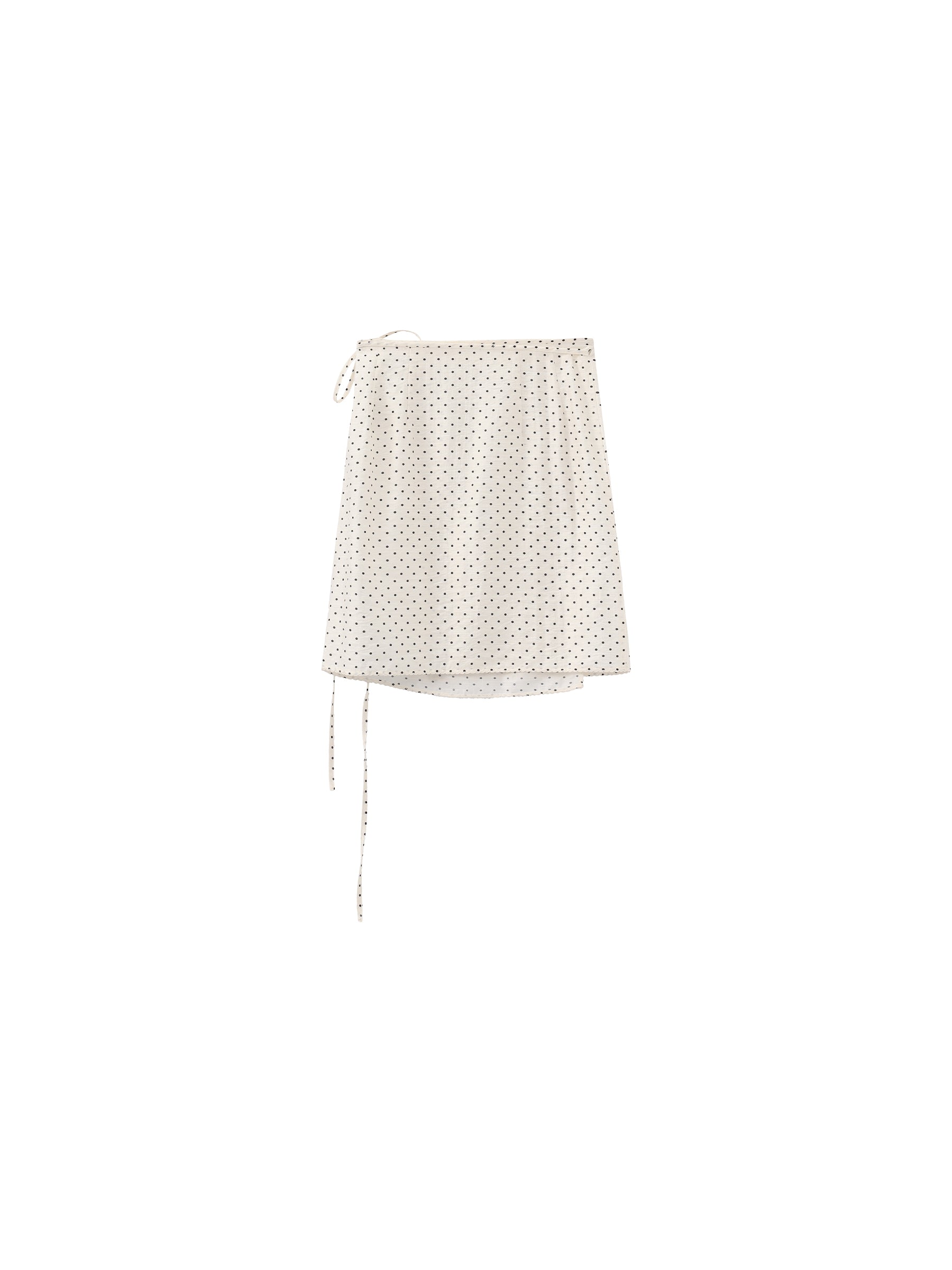 CUBIC Lyocell Polka Dot Skirt-7