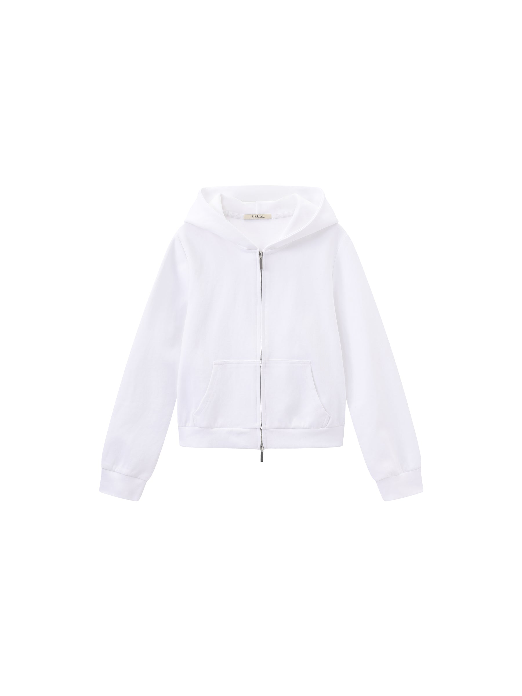CUBIC Casual Zip-Up Hooded Sweatshirt-7