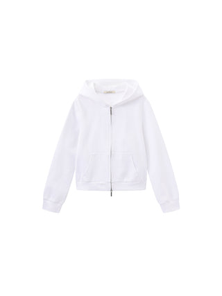 CUBIC Casual Zip-Up Hooded Sweatshirt