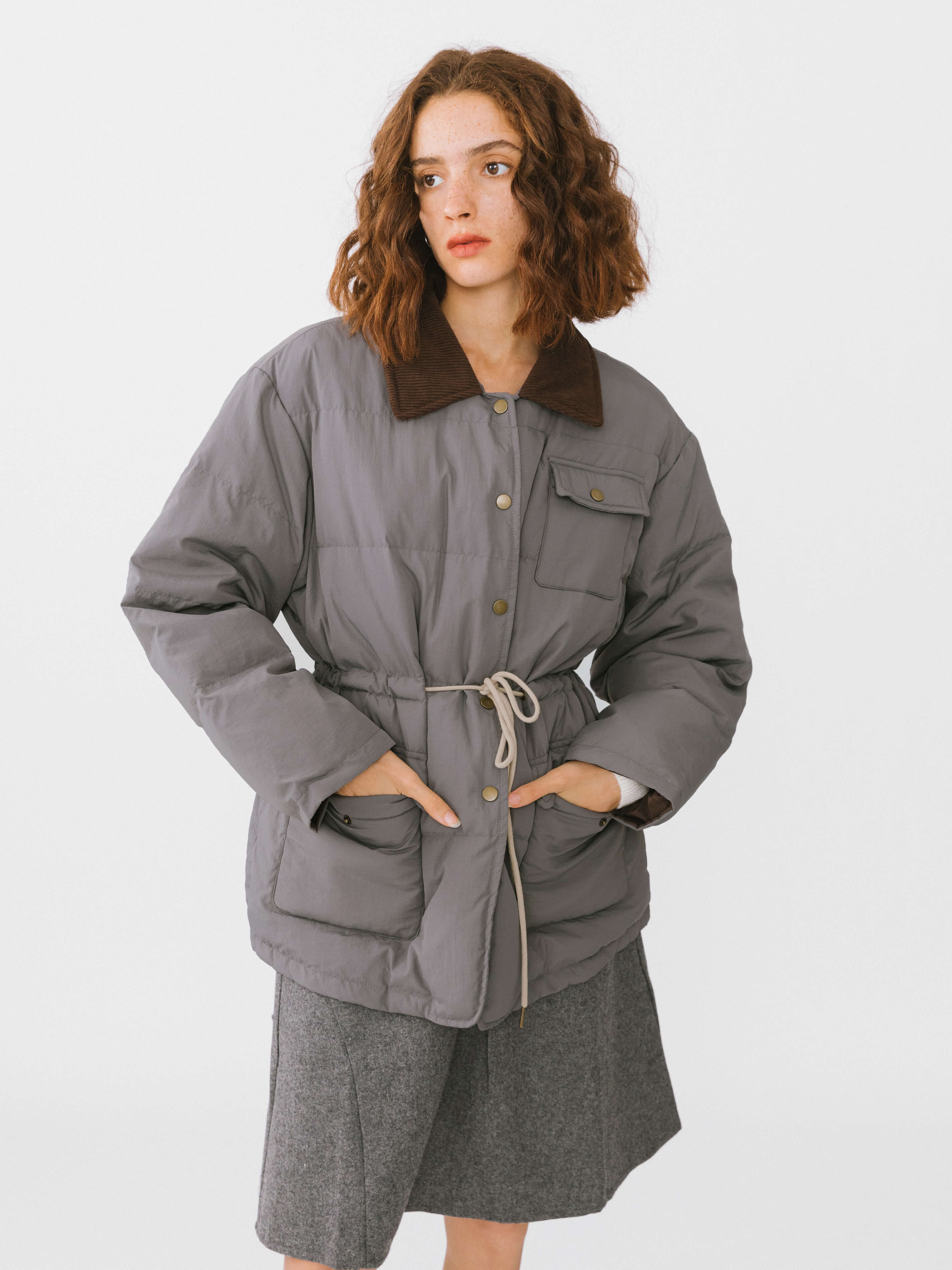 Cargo Down Coat-8