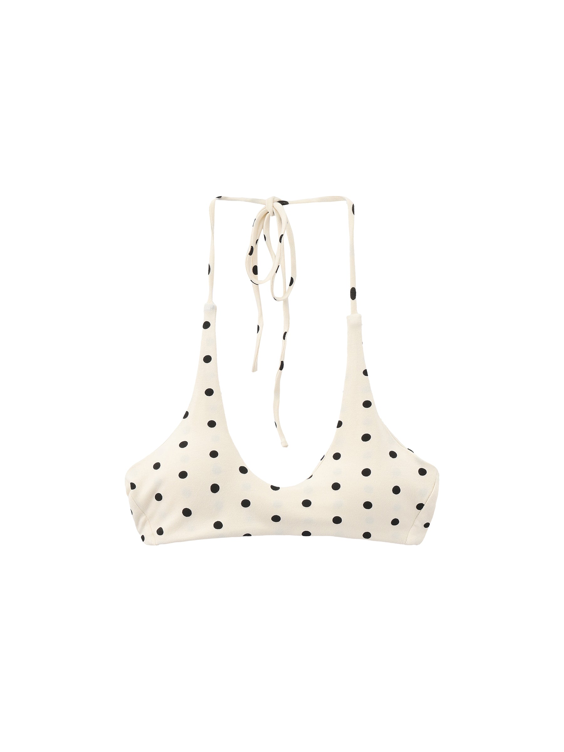 CUBIC Polka Dot Halter Neck Strap-7