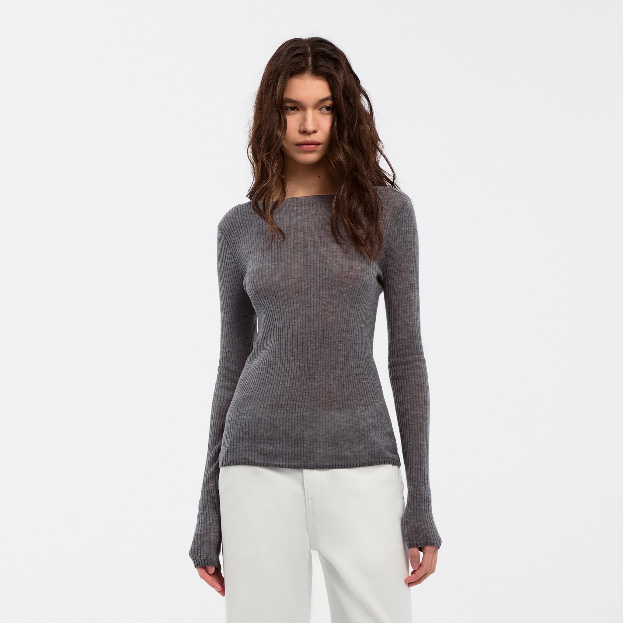 CUBIC Wool Knit Top-7