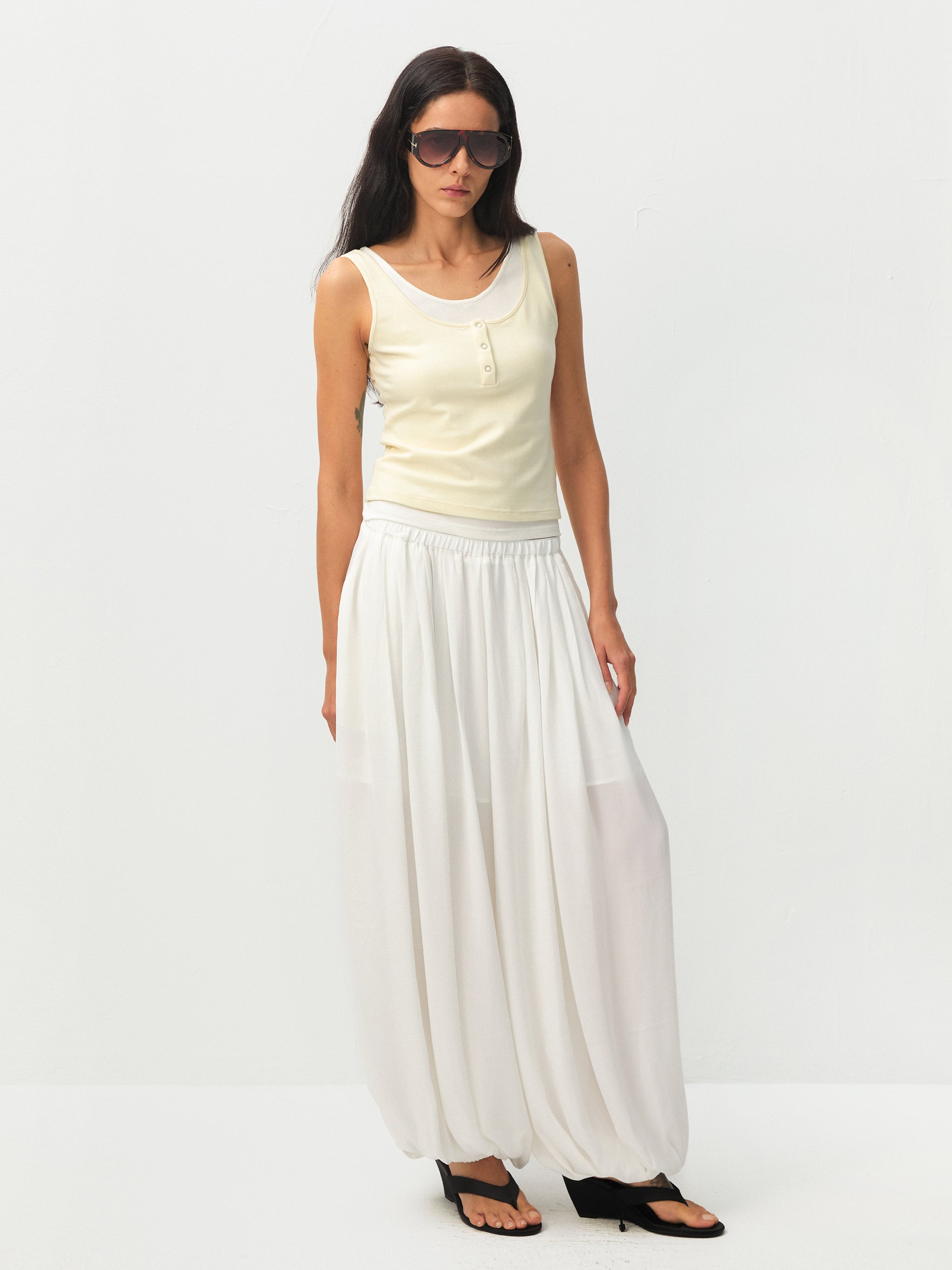 CUBIC Lyocell Two-Piece Vest-7