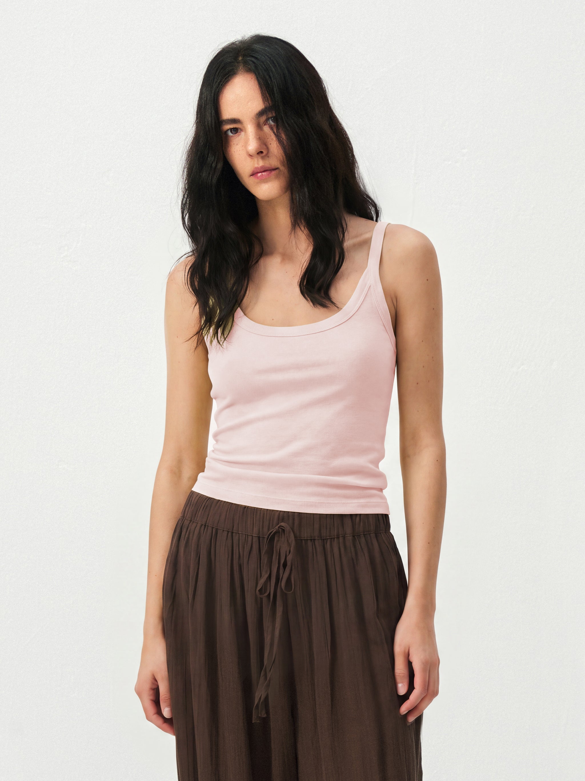 CUBIC Lyocell-Linen Blend Tank Top-7