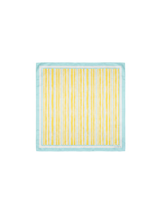 CUBIC Silk Striped Bandana Scarf