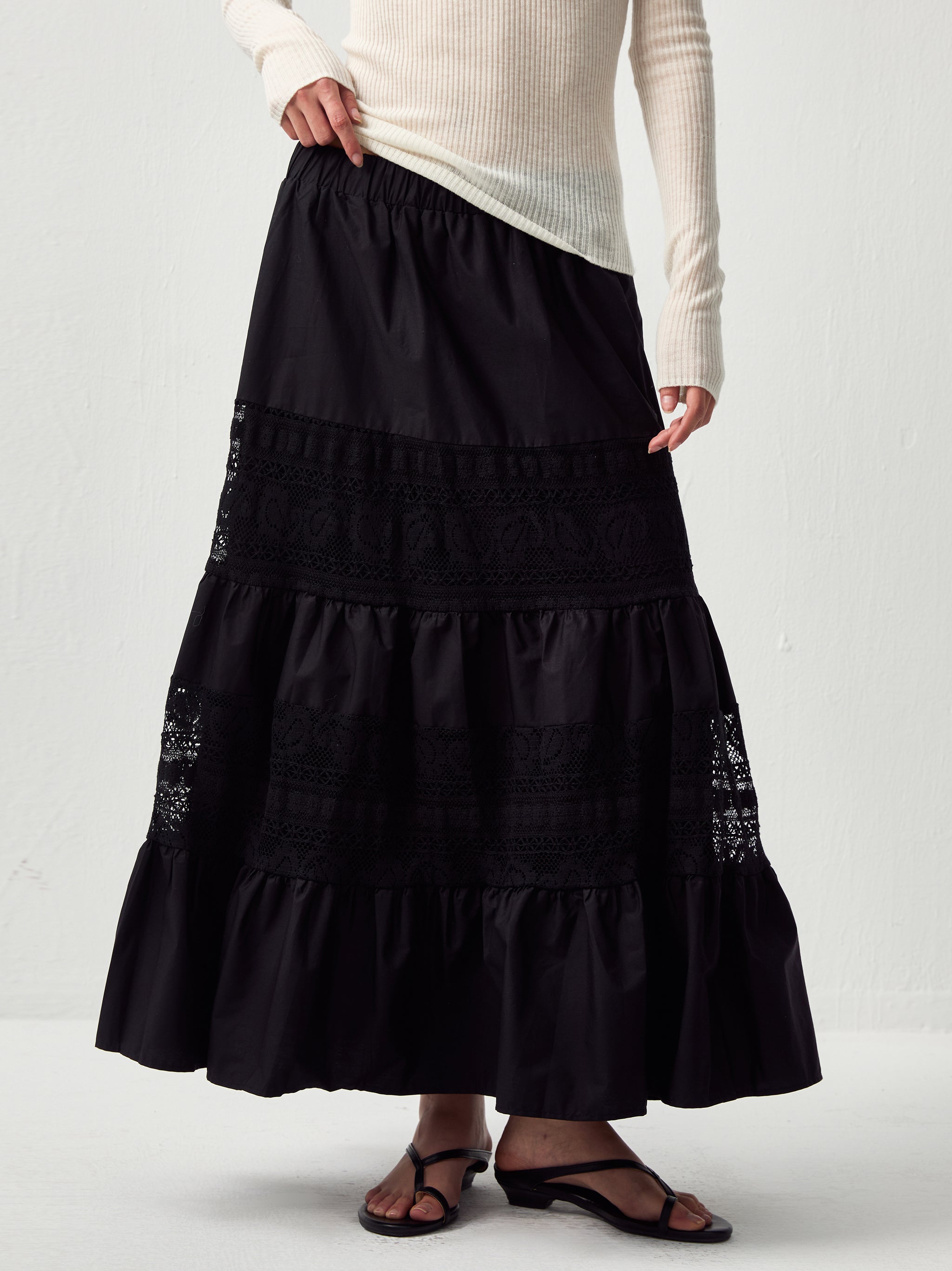 CUBIC Lace Vacation A-line Skirt - Pre order (7 days)-2