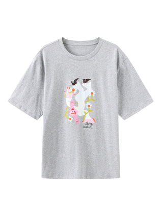 Stay Weird Oversized Printed T-Shirt