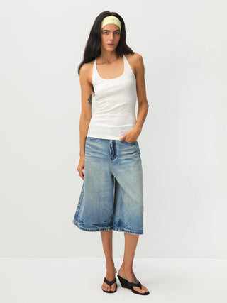 C by CUBIC Slim-Fit Sleeveless Knit Tank Top