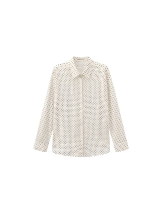 CUBIC Lyocell Polka Dot Shirt