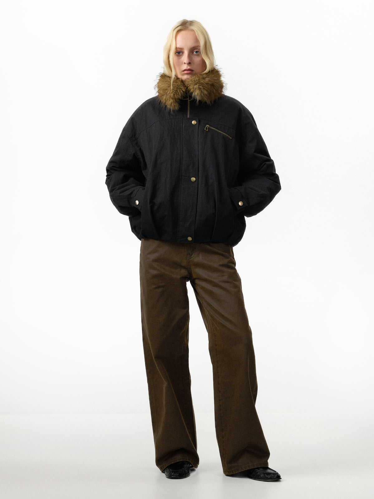 CUBIC Utility Oversized Parka Down Jacket-7