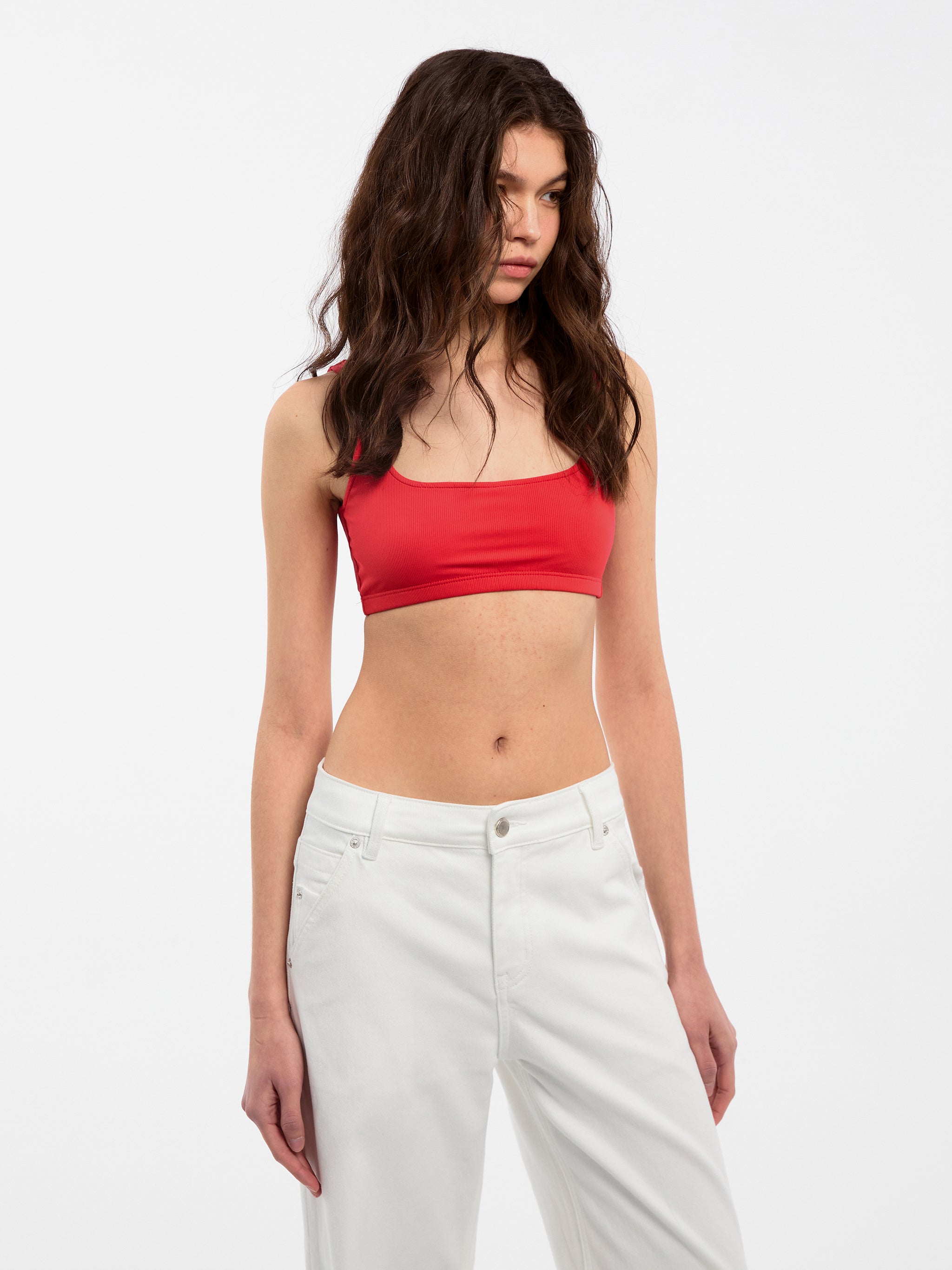 CUBIC U-neck Tank Top-7