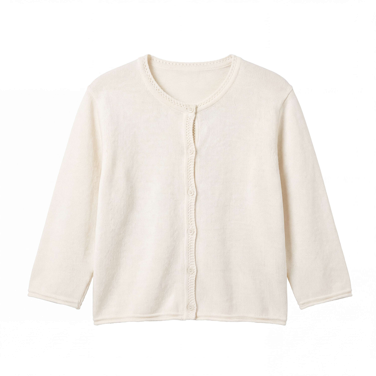 CUBIC Textured Button Knit Cardigan-9