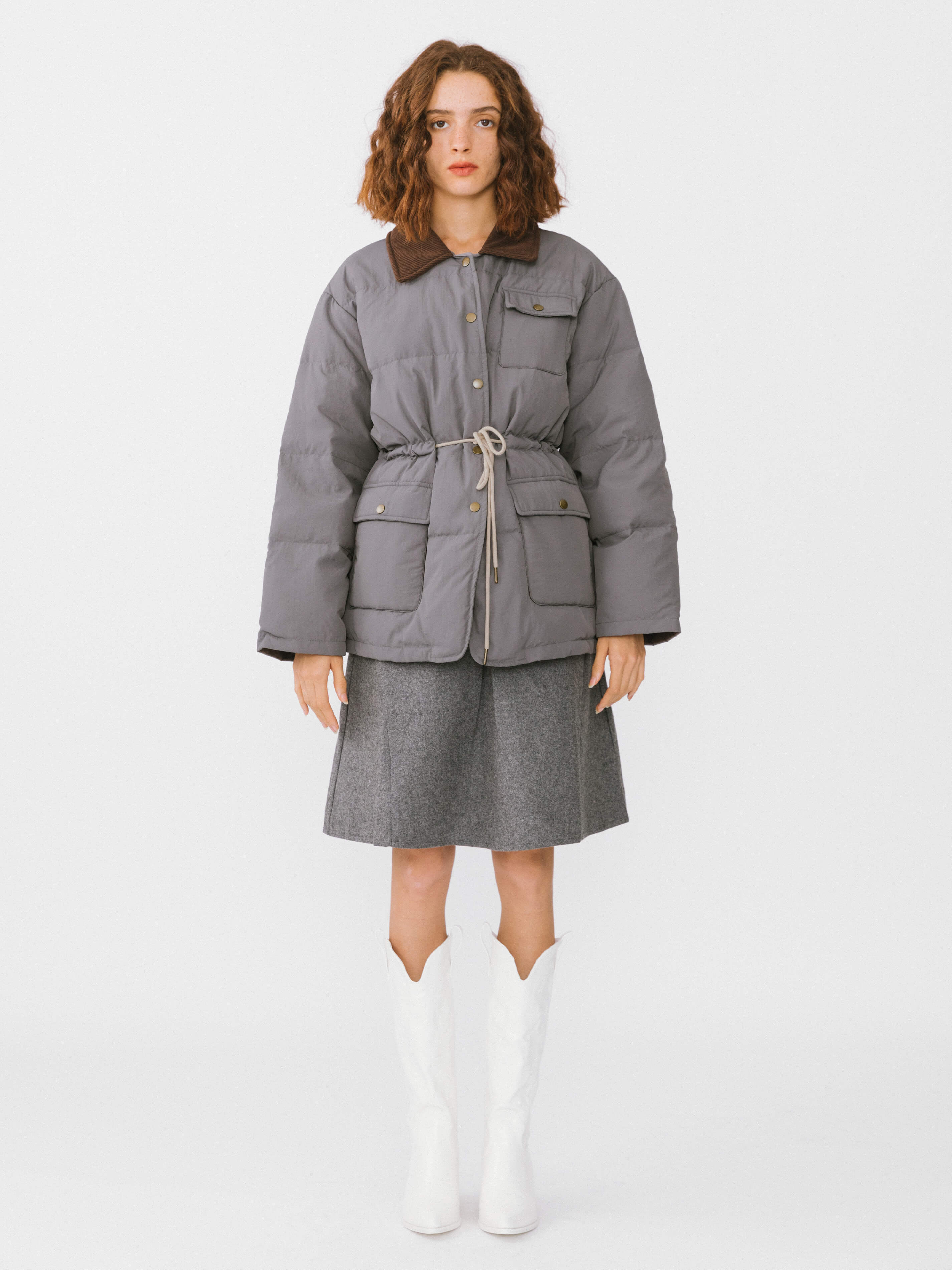 Cargo Down Coat-11