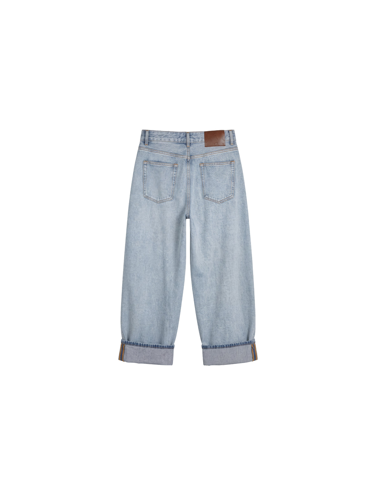 CUBIC Vintage Wash Relaxed Denim Jeans-7