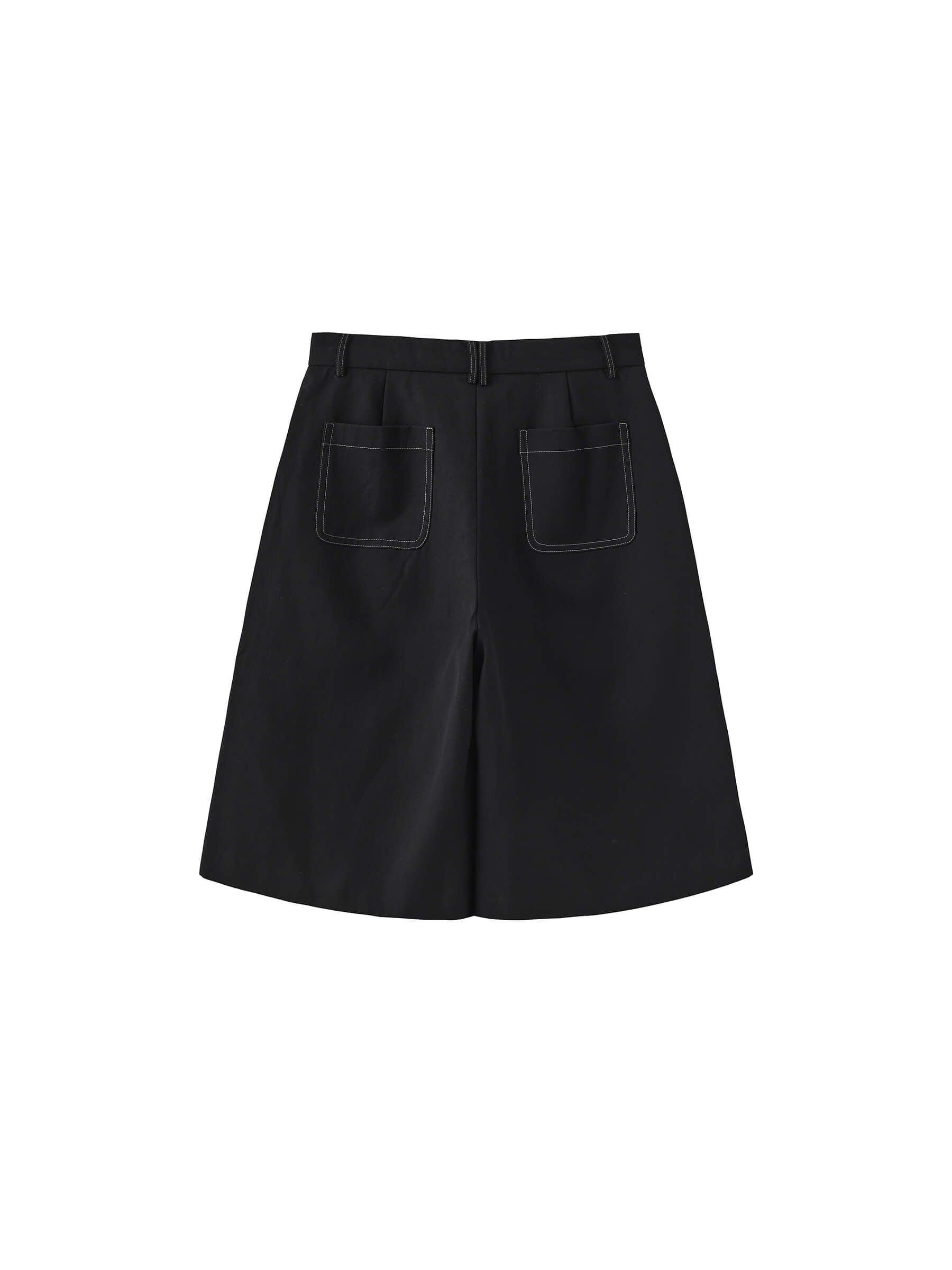 Knee-Length Casual Trousers-9
