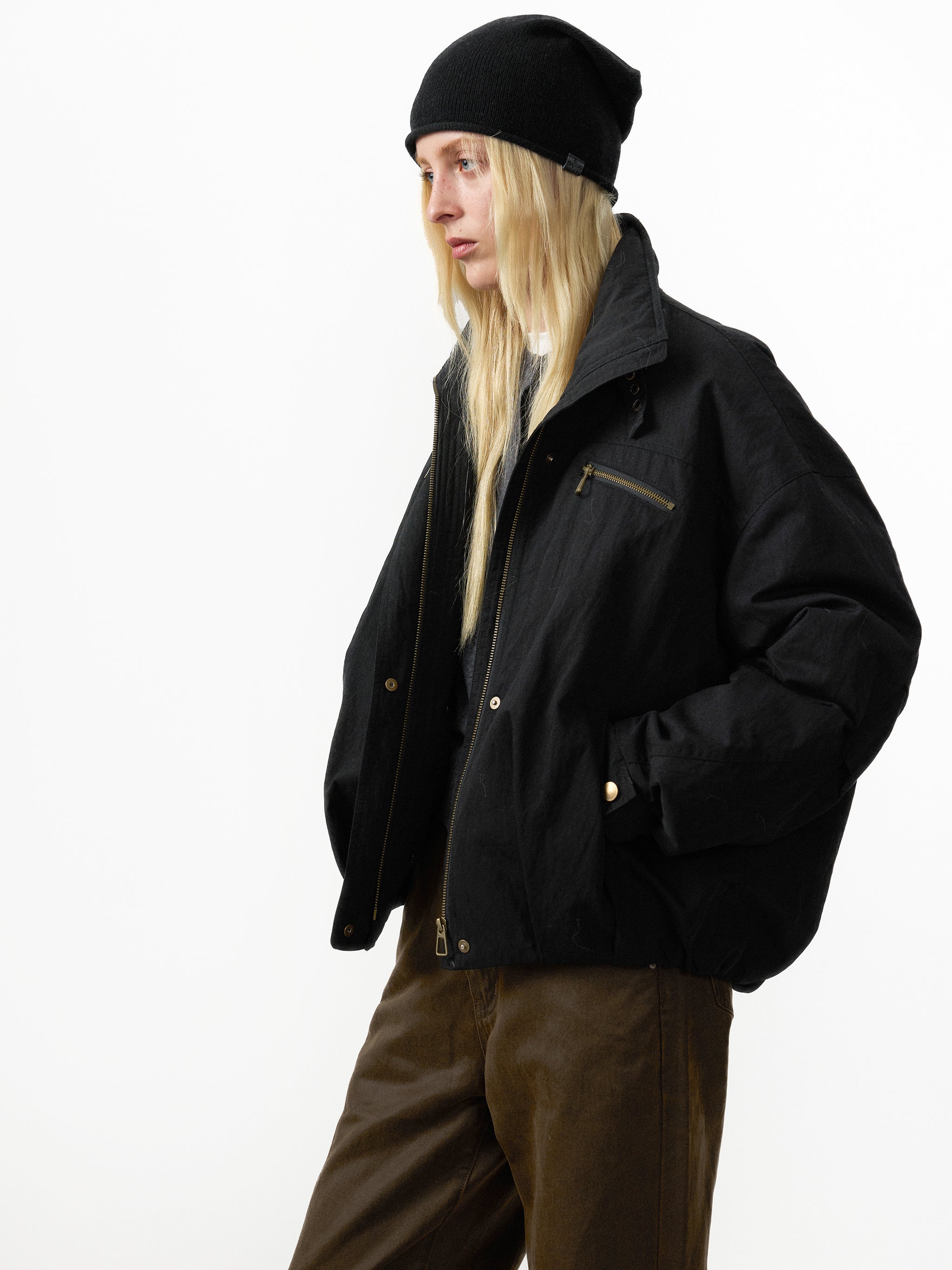 CUBIC Utility Oversized Parka Down Jacket-8