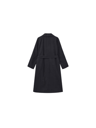 CUBIC Lyocell Classic Long Trench Coat