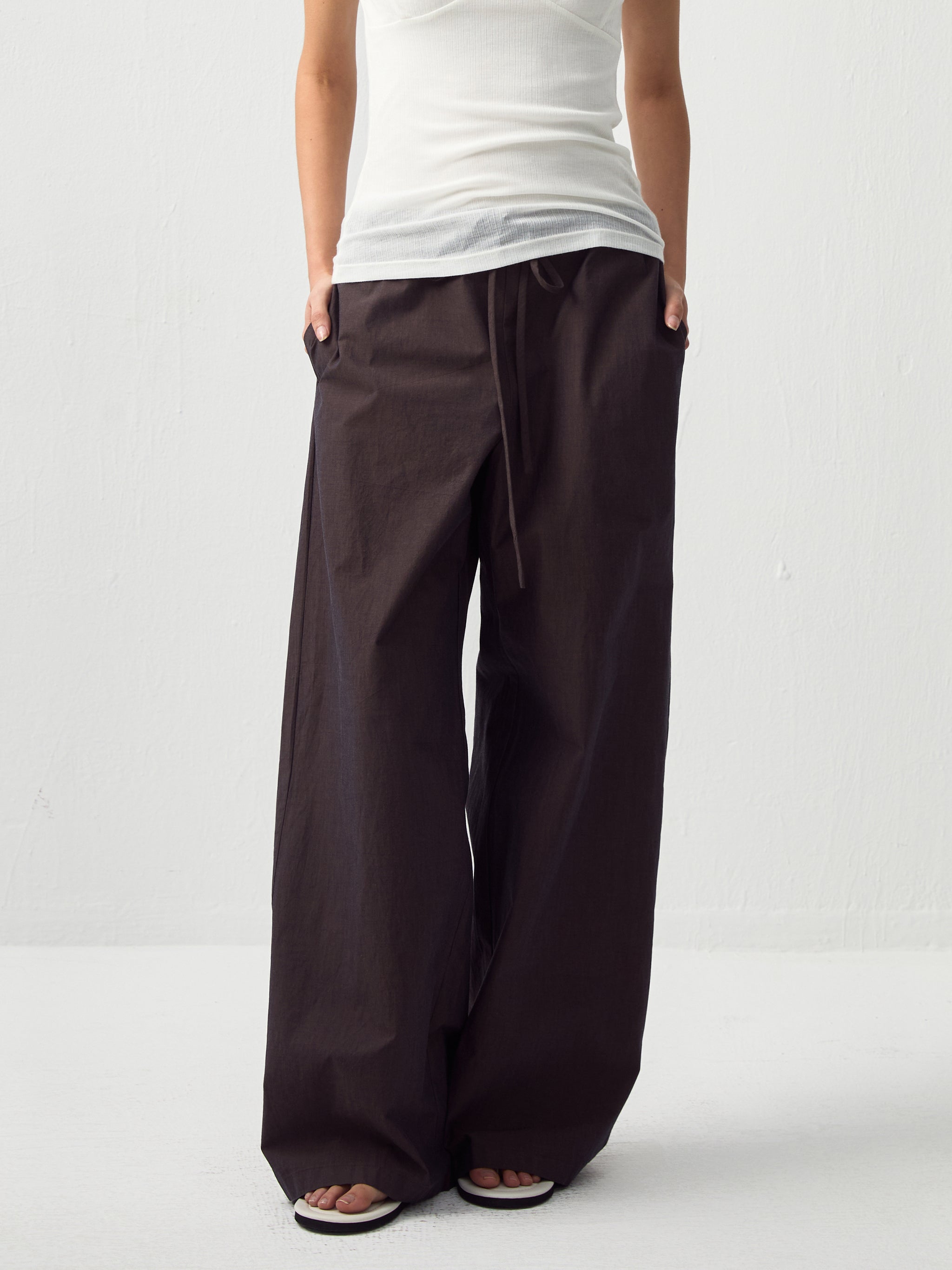 CUBIC Relaxed Straight-Leg Cotton Trousers-8